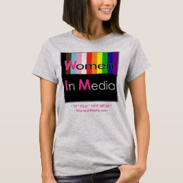 Camiseta Mujeres En Los Medios De Comunicación Tee Shirray