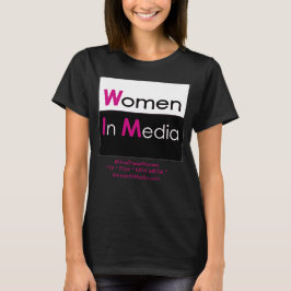 Camiseta Mujeres En Los Medios De Comunicación Tee Shirt Bl
