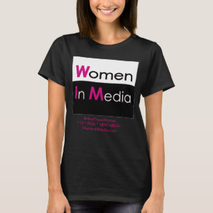 Camiseta Mujeres En Los Medios De Comunicación Tee Shirt Bl