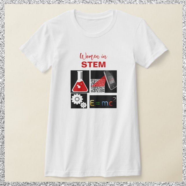 Camiseta Mujeres en negro y rojo estéreo (Subido por el creador)