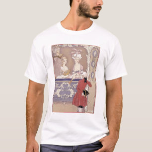 Camiseta Mujeres en una caja del teatro, ilustracion de