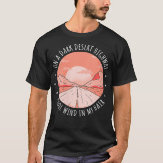 Camiseta Mujeres En Una Carretera Del Desierto Oscuro Guay 