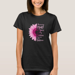 Camiseta Mujeres Enero Chica 1941 TShirt 82 años 82