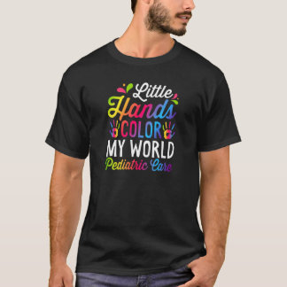 Camiseta Mujeres Enfermera Hospital - Manos Pequeñas Colore
