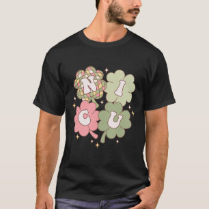 Camiseta Mujeres Enfermera Nicu Día De San Patricio Neonata