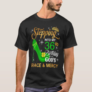 Camiseta Mujeres entrando a mi cumpleaños número 36 con Dio