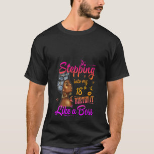 Camiseta Mujeres entrando a mi décimo octavo cumpleaños com
