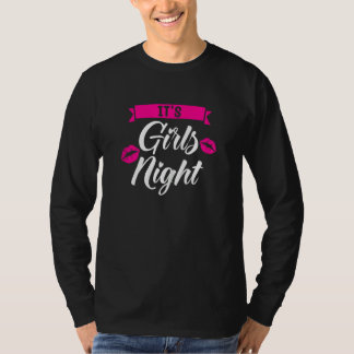 Camiseta Mujeres Es Noche de Chicas Fiesta Damas Novia 1