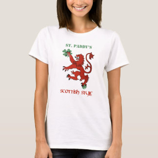 Camiseta Mujeres escocesas del estilo