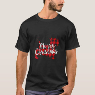 Camiseta Mujeres Escocesas Terrier Navidades Perro Mamá Pap