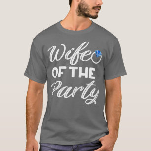 Camiseta Mujeres Esposa La Fiesta Despedida de Soltera Novi