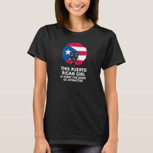 Camiseta Mujeres esta Chica puertorriqueña lamenta Perto Ri