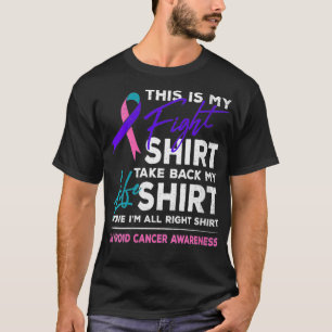 Camiseta Mujeres Esta Es Mi Lucha Concienciación Sobre El C