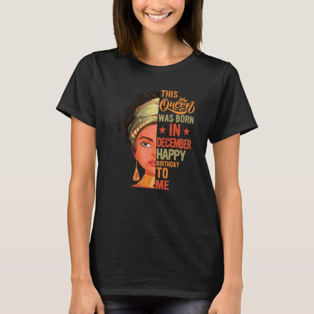 Camiseta Mujeres Esta Reina Nació En Noviembre Feliz Nacimi (Anverso)