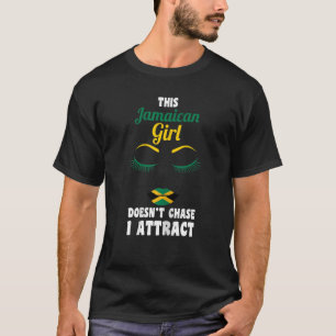 Camiseta Mujeres este chica jamaicano no persigue que me at