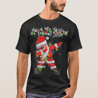 Camiseta Mujeres Este Es Mi Navidad Camisas Pajama