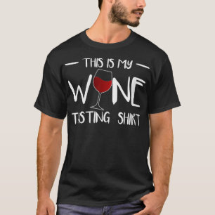 Camiseta Mujeres Este Es Mi Vino Dando Una Tasa De Vino De