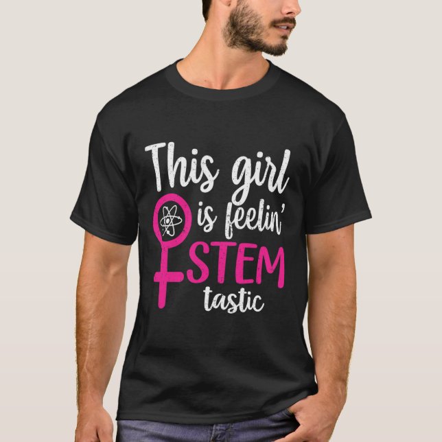 Camiseta Mujeres Esteministas De La Ciencia (Anverso)