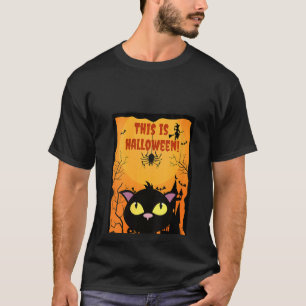 Camiseta ¡Mujeres Esto Es Halloween! Bats de calabaza de ar