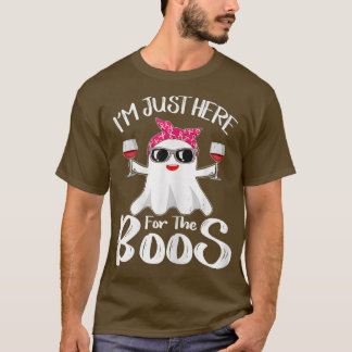 Camiseta Mujeres estoy aquí por el divertido Hallo del Boos