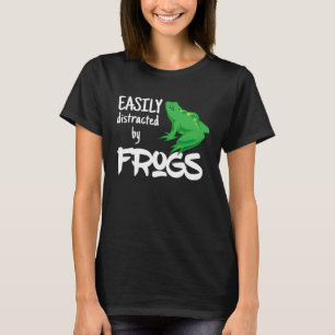 Camiseta Mujeres Fácilmente Distraídas por Sapo de Jardín d