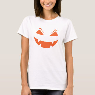 Camiseta Mujeres fantasmales Jack O Lantern Halloween T-Shi