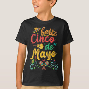 Camiseta Mujeres Feliz Cinco De Mayo Fiesta Fiesta Mexicana
