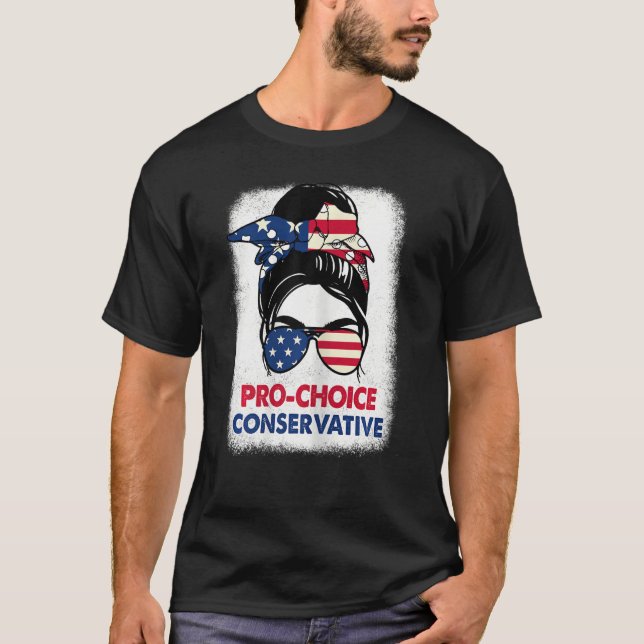 Camiseta Mujeres Feminis Pro Choice La Mente Conservadora T (Anverso)