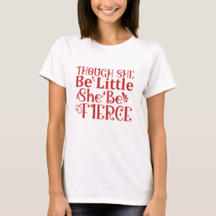 Camiseta Mujeres Feroces Shakespeare Poderosas y Pequeñas