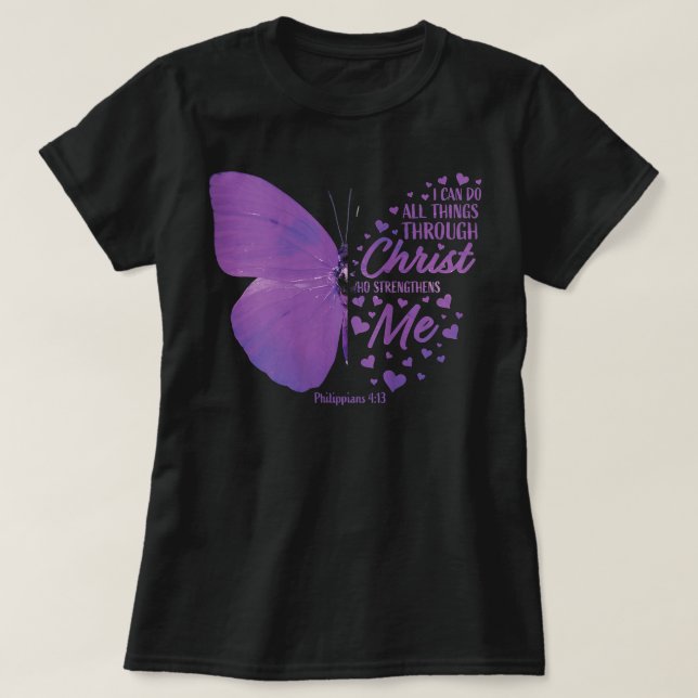 Camiseta Mujeres filipinas 413 regalos versos de la Biblia  (Diseño del anverso)