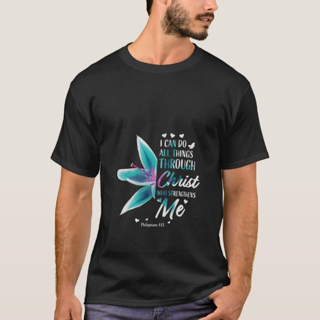Camiseta Mujeres filipinas 4 13 regalo verso de la biblia c (Anverso)