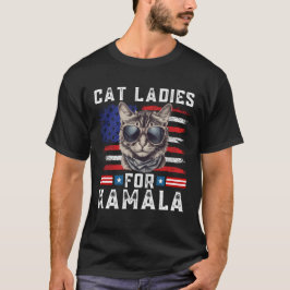 Camiseta Mujeres gatas para kamala