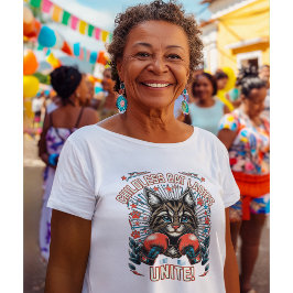 Camiseta Mujeres gatas sin hijos unen las elecciones de 202