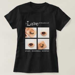 Camiseta Mujeres Gato Negro