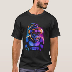 Camiseta Mujeres Gorila Cumpleaños Hombres Adultos Chicos D