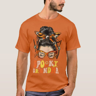 Camiseta Mujeres Groovy espeluznantes abuelitas enredaderas