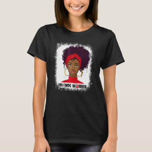 Camiseta Mujeres Guerreras Del Vih Que Luchan Contra El Sid