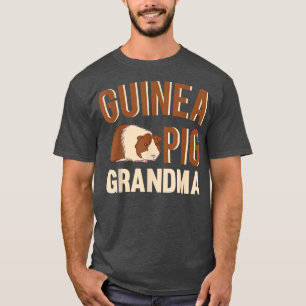 Camiseta Mujeres Guinea Cerdo Abuela Famosa Mujeres Guinea