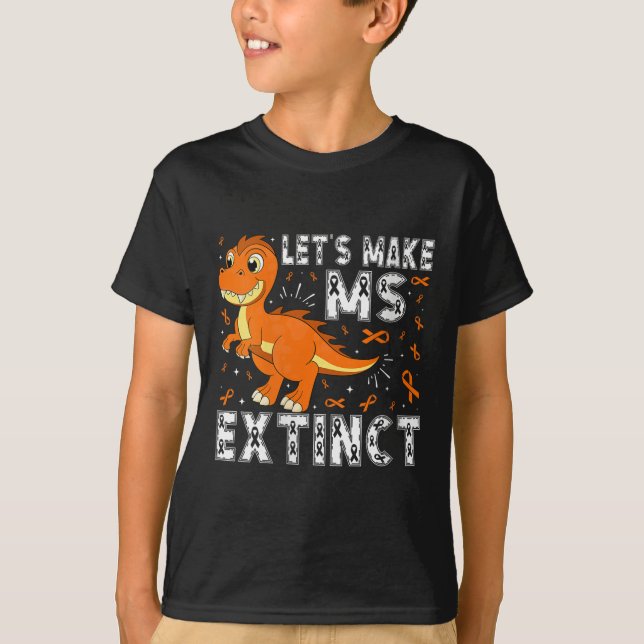 Camiseta Mujeres hagamos conciencia a la Sra. Extinct Dinos (Anverso)