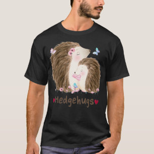 Camiseta Mujeres Hedgehugs Funny Cute Hedgehugs Kawaii Hedg