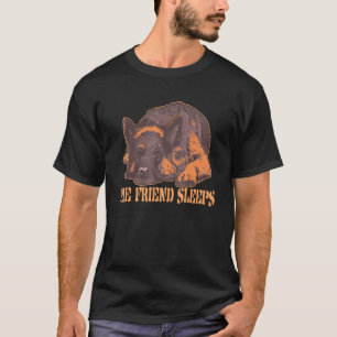 Camiseta Mujeres Hombres Accesorios Pastor Alemán El Frie