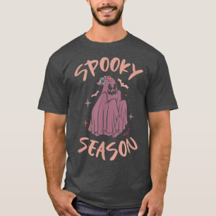 Camiseta Mujeres hombres asustados fantasma de Boo Hallowee