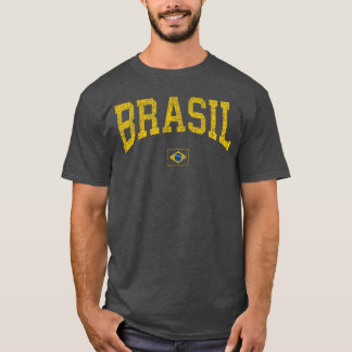 Camiseta Mujeres Hombres Brasil Bandera Brasileña Verde ami