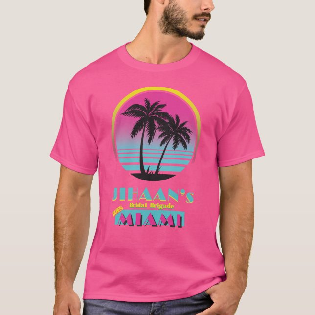 Camiseta Mujeres/hombres de color rosa oscuro  (Anverso)