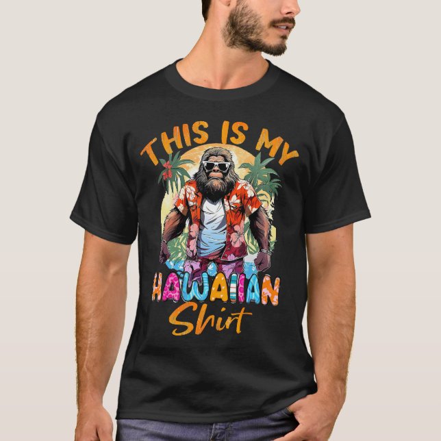 Camiseta Mujeres Hombres Este Es Mi Bigfoo Gracioso Camisas (Anverso)