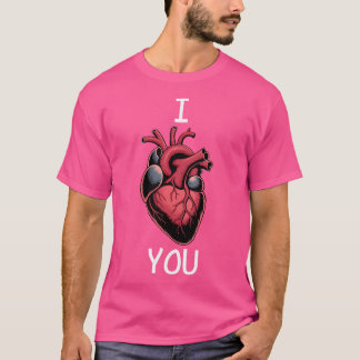 Camiseta Mujeres Hombres Médico Md Enfermera Amo El Corazón