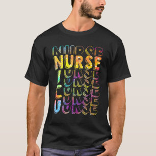 Camiseta Mujeres Hombres Neonatología Uci Enfermería Tie Dy