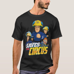 Camiseta Mujeres hombres niños bomberos Personalizados Sam 