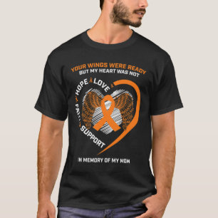 Camiseta Mujeres Hombres Niños En Memoria De Mi Mamá Leucem