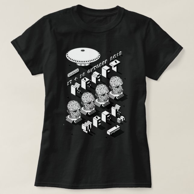 Camiseta Mujeres Hombres Regalos Electrónicos De Música De  (Diseño del anverso)